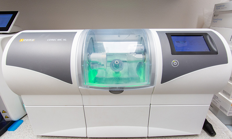 CEREC Same Day Crown Machine